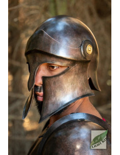 Capacete Spartan em poliuretano, Epic Armory Light Kit