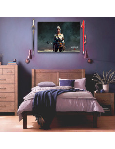 The Witcher Wild Hunt III Ciri Banner e Pacote de Espadas 2