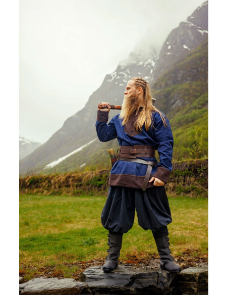 Túnica de lã Viking modelo Roland,...