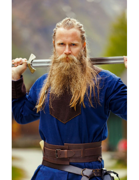 Túnica de lã Viking modelo Roland,...