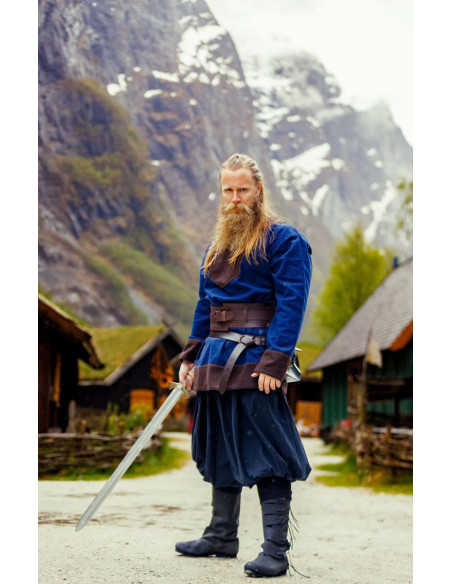 Túnica de lã Viking modelo Roland,...