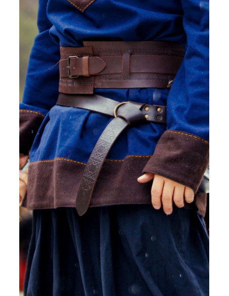 Túnica de lã Viking modelo Roland,...