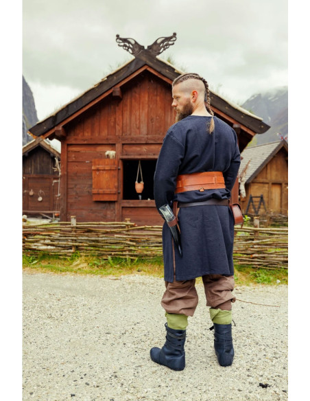 Hugin e Munin Túnica Viking de manga...