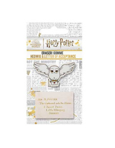 Conjunto de 2 borrachas - Edwiges e carta - Harry Potter