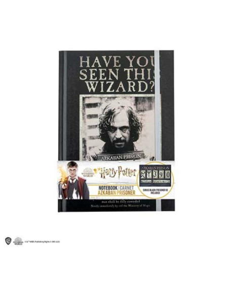 Caderno de capa dura e marcador -...