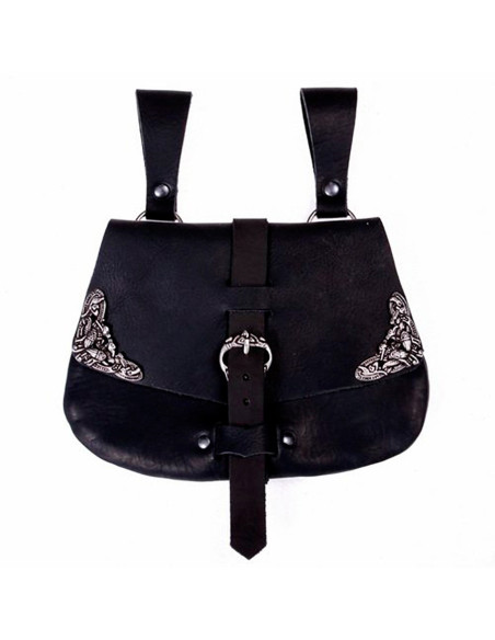 Bolsa de couro medieval irlandesa (20...