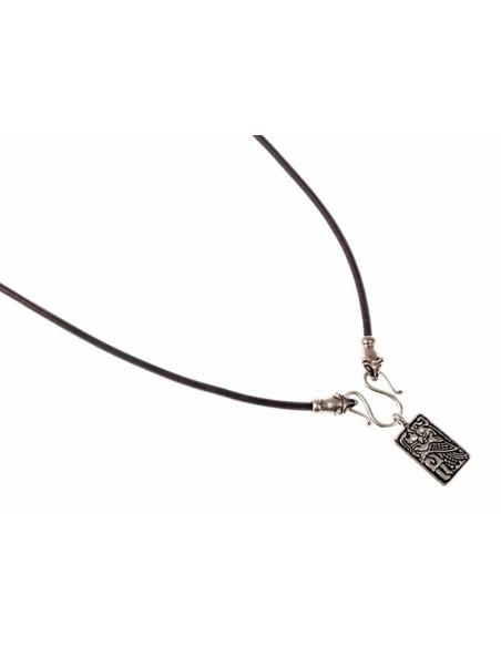 Pingente de amuleto viking com Guldgubbe