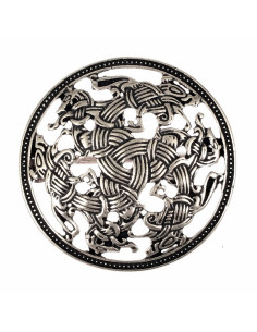 Broche Viking Redondo Estilo Ringerike 2
