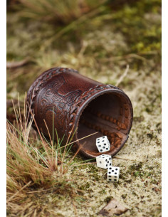 Taça de Martelo de Thor com 3 Dados Autênticos