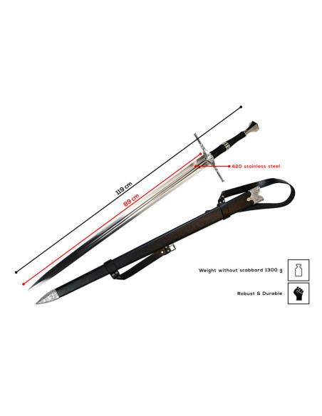 Espada não oficial de Geralt de Rivia...