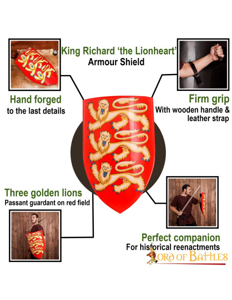 Escudo decorativo Ricardo Corazón de...