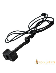 Pingente Mjölnir, martelo de Thor forjado em ferro