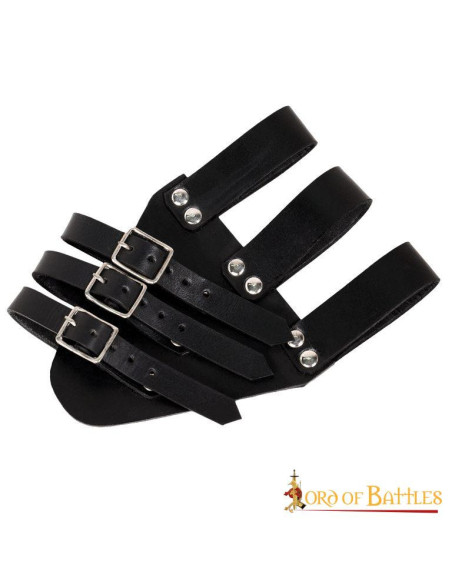 Baldric para espadas rapier em couro...