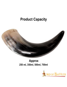 Buzina viking-medieval, vários tamanhos 2