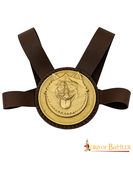 phalera romana com lobo ibérico