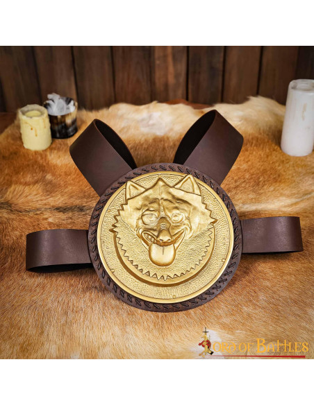 phalera romana com lobo ibérico