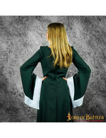 Zaida mulher vestido medieval