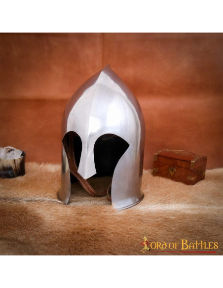 Barbute Guerreiro Medieval com forro...