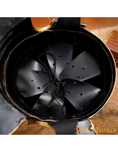 Capacete de centurião romano com...