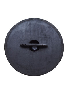 Escudo Viking pintado com Raven e Triquetes, 61 cm. QUALQUER 2