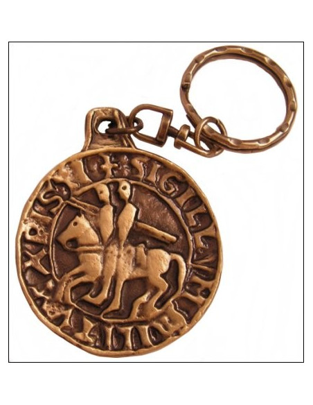 Chaveiro do selo templário Chaveiro do selo templário