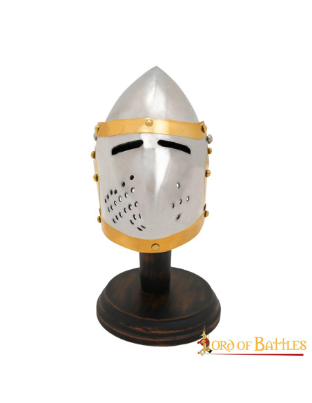 Capacete bacinete Mini Pig Face, com...