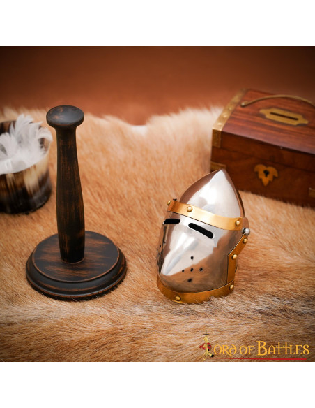 Capacete bacinete Mini Pig Face, com...