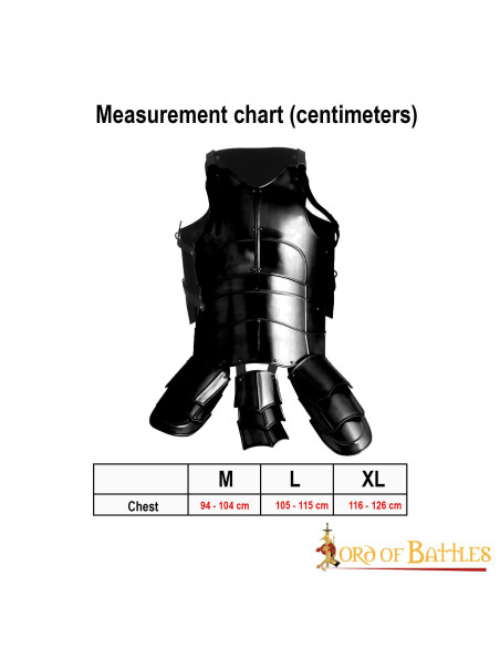 Couraça de Cavaleiro Medieval...