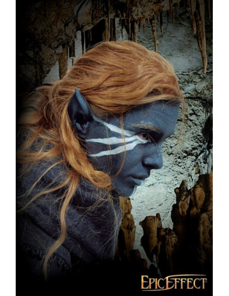 Orelhas pontudas de elfo negro