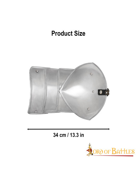 Ombreiras de soldado medieval...