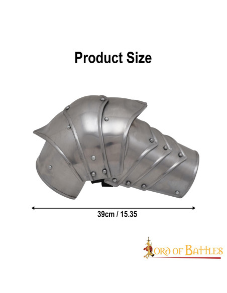 Braço medieval totalmente articulado...