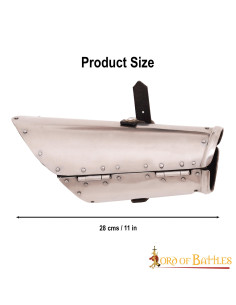 Bracelete de Metal Guerreiro, Aço Macio 2