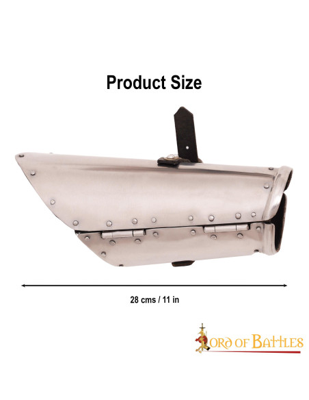 Bracelete de Metal Guerreiro, Aço Macio