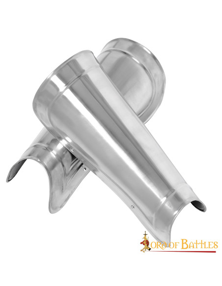 Grevas metálicas lisas Fantasia LARP