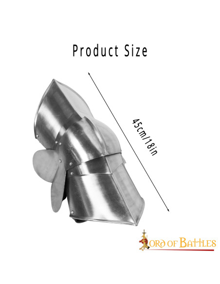 Joelheiras funcionais Mercenary, aço...