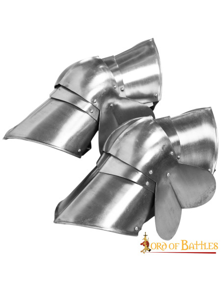 Joelheiras funcionais Mercenary, aço...