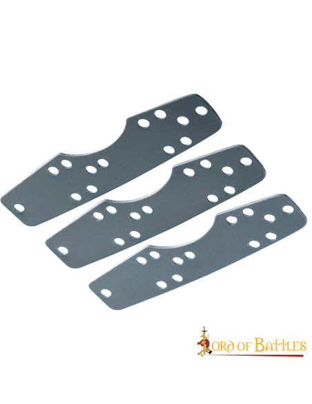 Pack 100 peças metálicas Armadura...