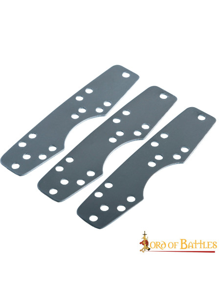 Pack 100 peças metálicas Armadura...