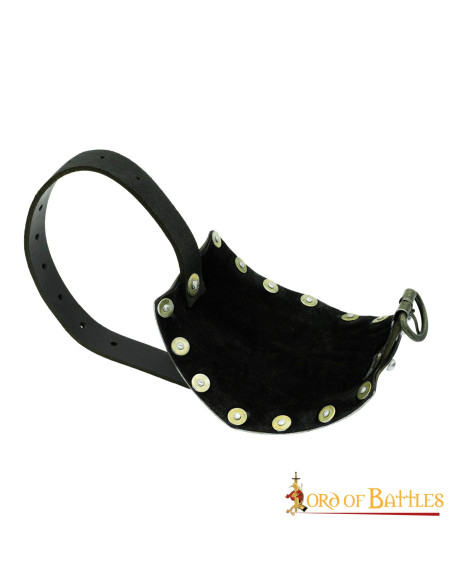 Cotoveleira medieval em aço macio, S....