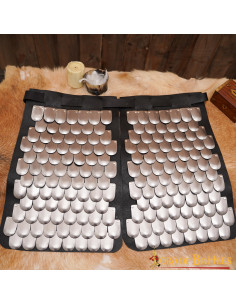 Saia Viking Visby Scale, aço macio e couro