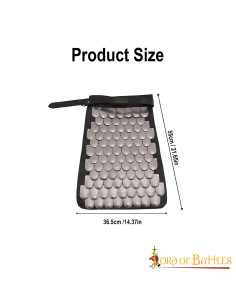 Saia Viking Visby Scale, aço macio e couro 2