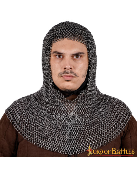 Anéis redondos da cota de malha...