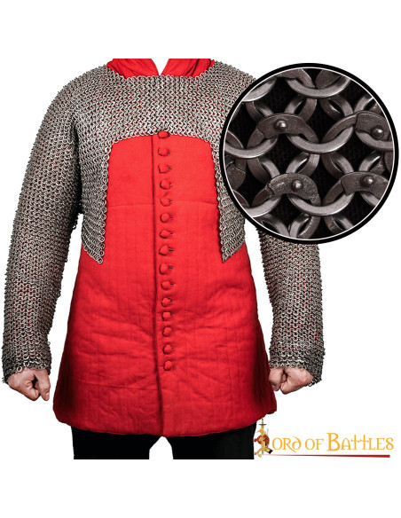 Cota de malha curta Voiders com anel...