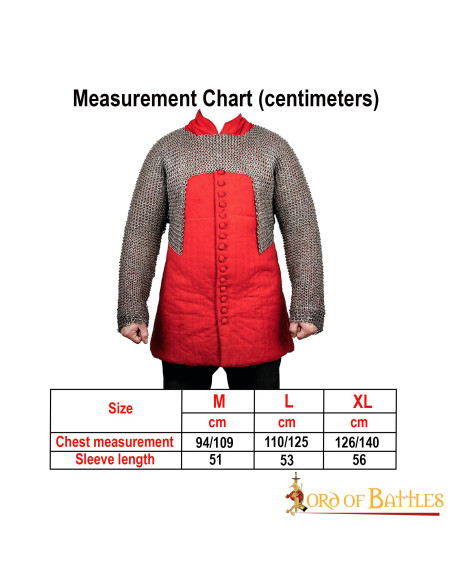 Cota de malha curta Voiders com anel...