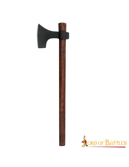 Machado Viking Barbudo Forjado à Mão