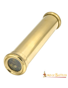 Caleidoscópio medieval em latão, feito à mão