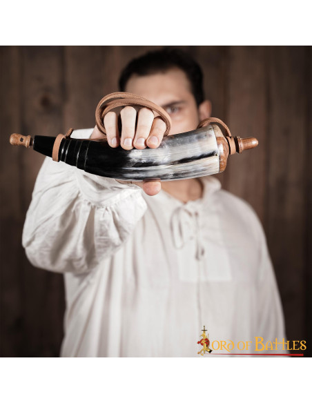 Pólvora feita em chifre de Boi