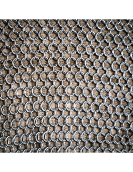 Cota de malha Haubergeon manga curta...