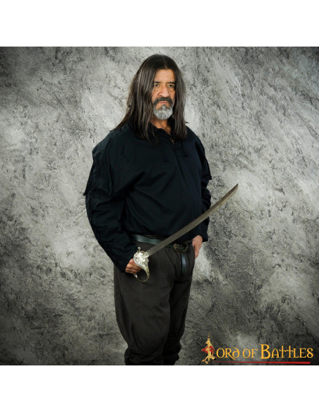 Camisa Thor Medieval para Homens Creme