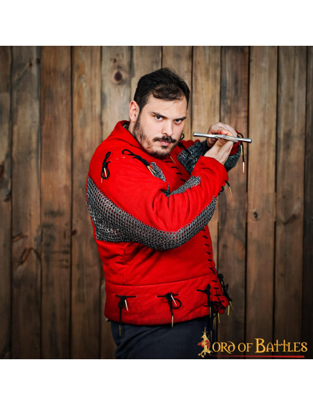 Cota de malha para tríceps, cotovelo...